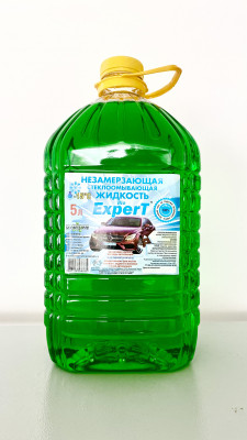 Незамерзающая стеклоомывающая жидкость BIOEXPERT -15°С, бутылка ПЭТ, 5л 