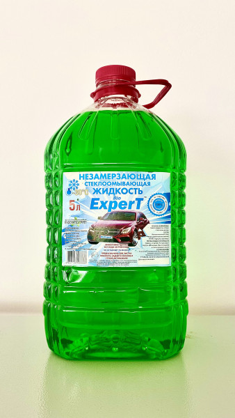 Незамерзающая стеклоомывающая жидкость BIOEXPERT -30°С, бутылка ПЭТ, 5 л